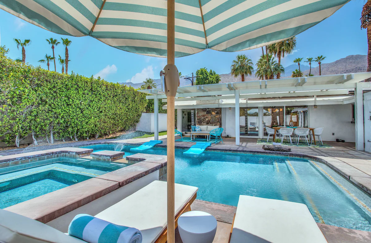 Twin Palms Mid-Century Escape
